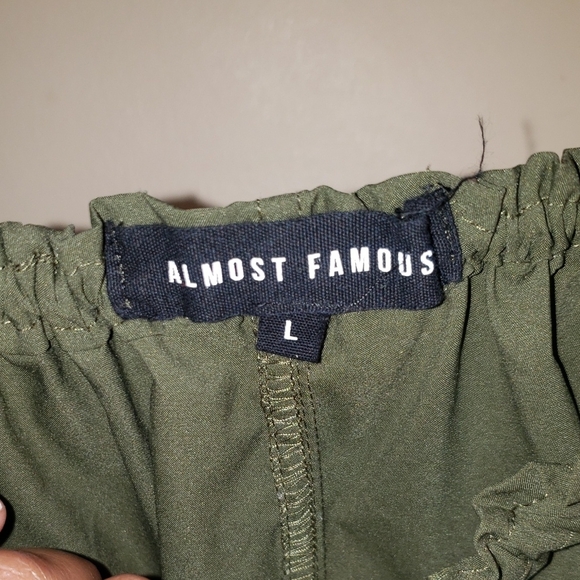 Almost Famous Green Maxi Skirt with Drawstring - Picture 6 of 6